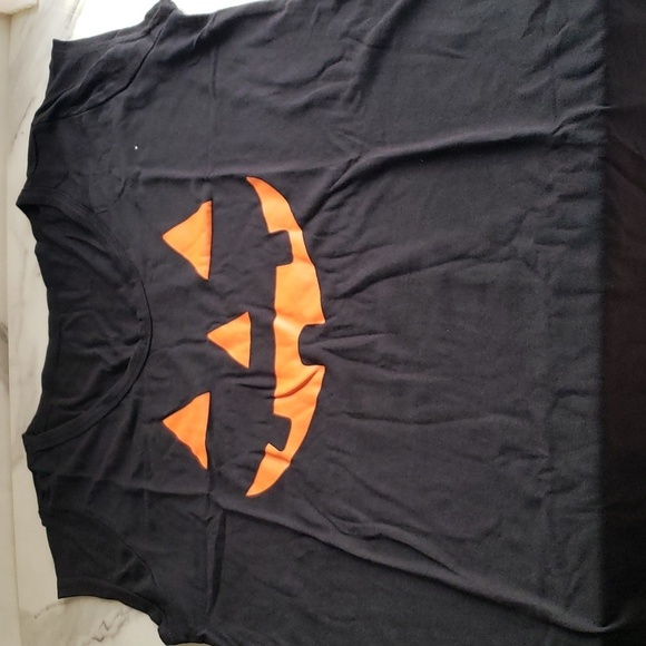 Langwyqu Halloween Pumpkin  Funny Graphic Tank Top Size M - Picture 2 of 5